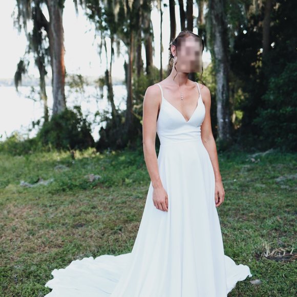BHLDN Eddy K Beloved Gown Size